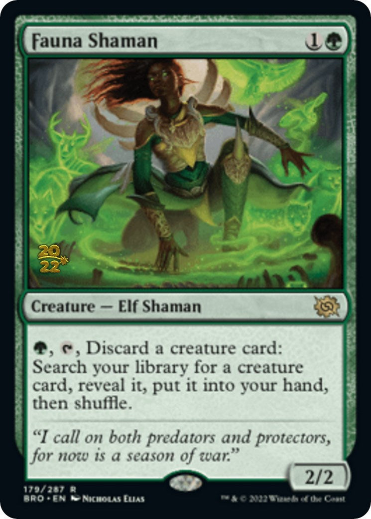 Fauna Shaman [The Brothers' War: Prerelease Promos] | Jack's On Queen