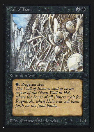 Wall of Bone (IE) [Intl. Collectors’ Edition] | Jack's On Queen