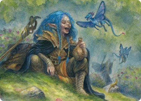 Feywild Trickster Art Card [Dungeons & Dragons: Adventures in the Forgotten Realms Art Series] | Jack's On Queen