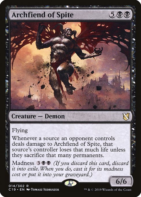 Archfiend of Spite [Commander 2019] | Jack's On Queen