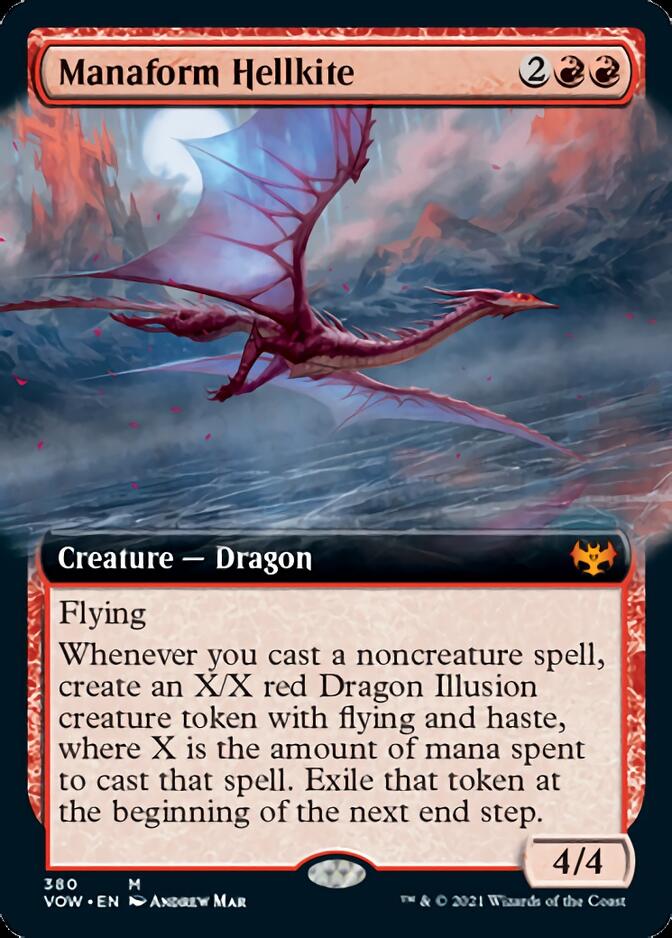 Manaform Hellkite (Extended) [Innistrad: Crimson Vow] | Jack's On Queen