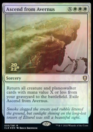 Ascend from Avernus [Commander Legends: Battle for Baldur's Gate Prerelease Promos] | Jack's On Queen