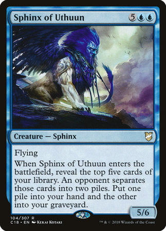 Sphinx of Uthuun [Commander 2018] | Jack's On Queen