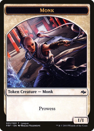 Monk Token (League) [League Tokens 2015] | Jack's On Queen
