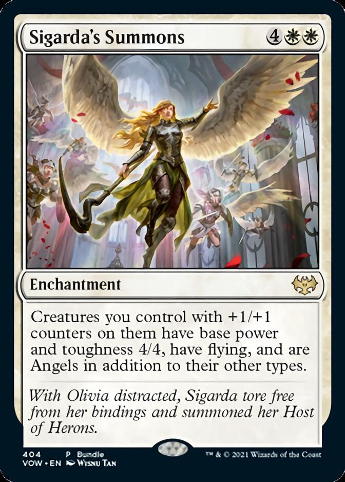 Sigarda's Summons (Bundle) [Innistrad: Crimson Vow] | Jack's On Queen