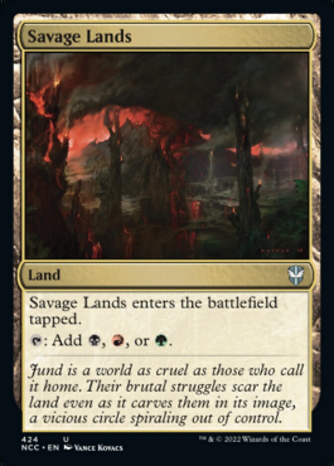Savage Lands [Streets of New Capenna Commander] | Jack's On Queen