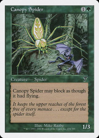 Canopy Spider [Seventh Edition] | Jack's On Queen