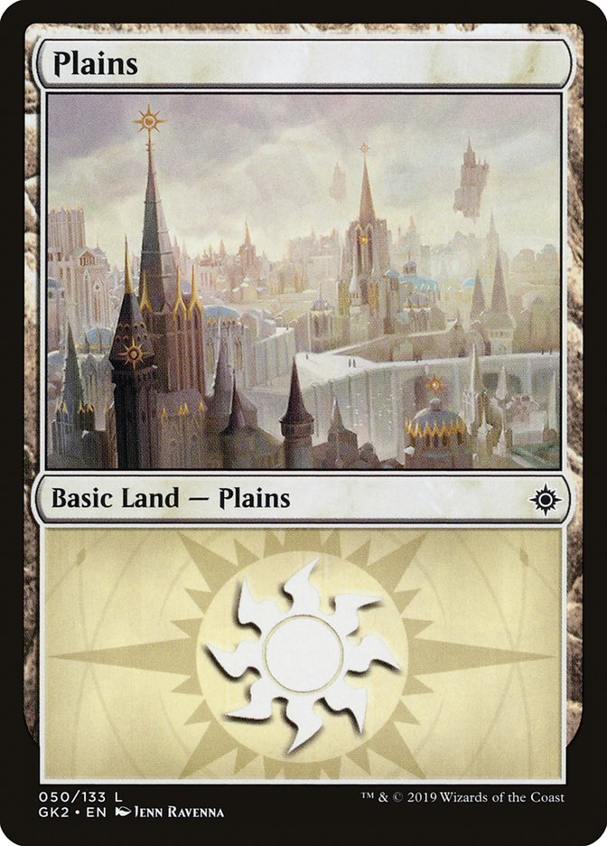 Plains (50) [Ravnica Allegiance Guild Kit] | Jack's On Queen