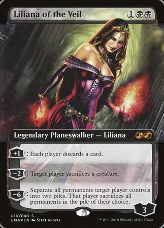 Liliana of the Veil [Ultimate Box Topper] | Jack's On Queen