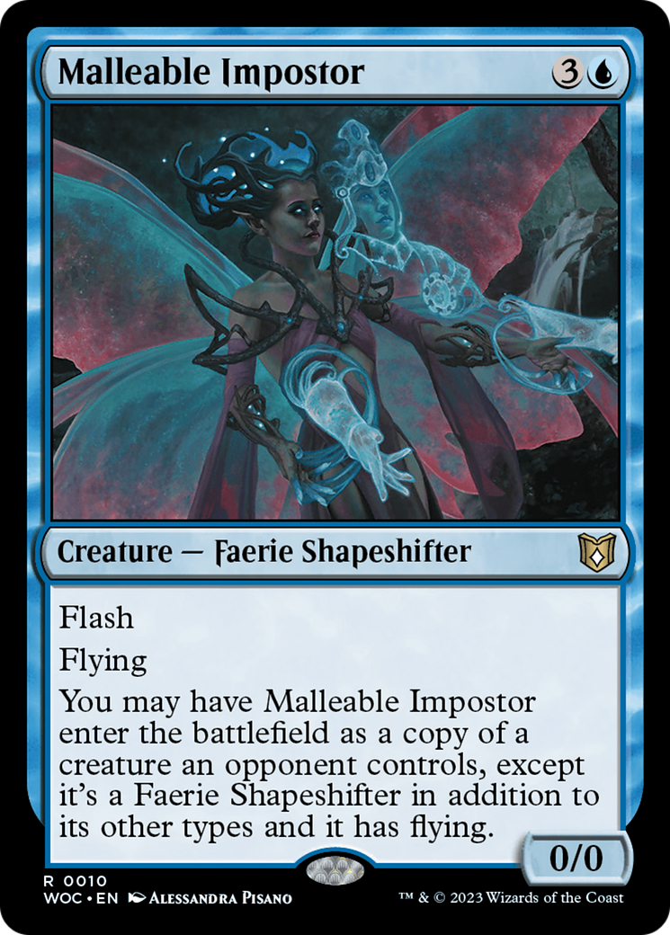 Malleable Impostor [Wilds of Eldraine Commander] | Jack's On Queen