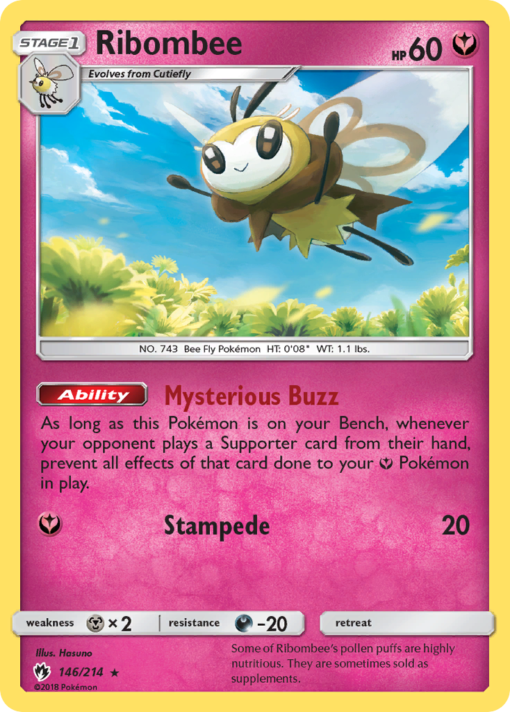 Ribombee (146/214) [Sun & Moon: Lost Thunder] | Jack's On Queen