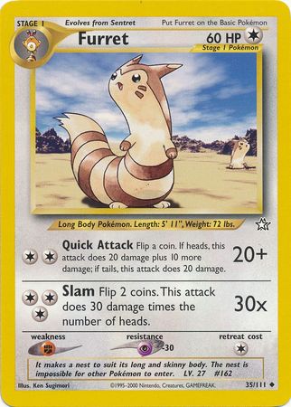 Furret (35/111) [Neo Genesis Unlimited] | Jack's On Queen