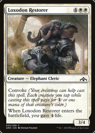 Loxodon Restorer [Guilds of Ravnica] | Jack's On Queen