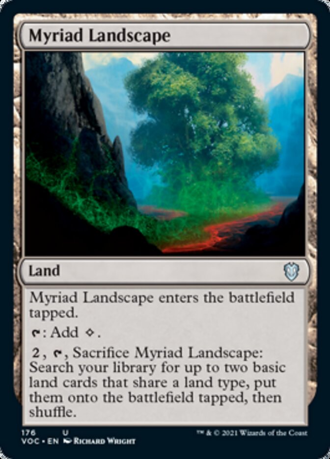 Myriad Landscape [Innistrad: Crimson Vow Commander] | Jack's On Queen
