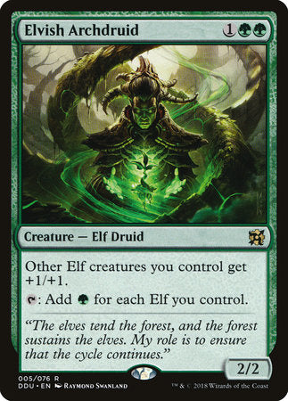 Elvish Archdruid [Duel Decks: Elves vs. Inventors] | Jack's On Queen