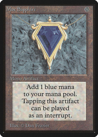 Mox Sapphire [Limited Edition Beta] | Jack's On Queen