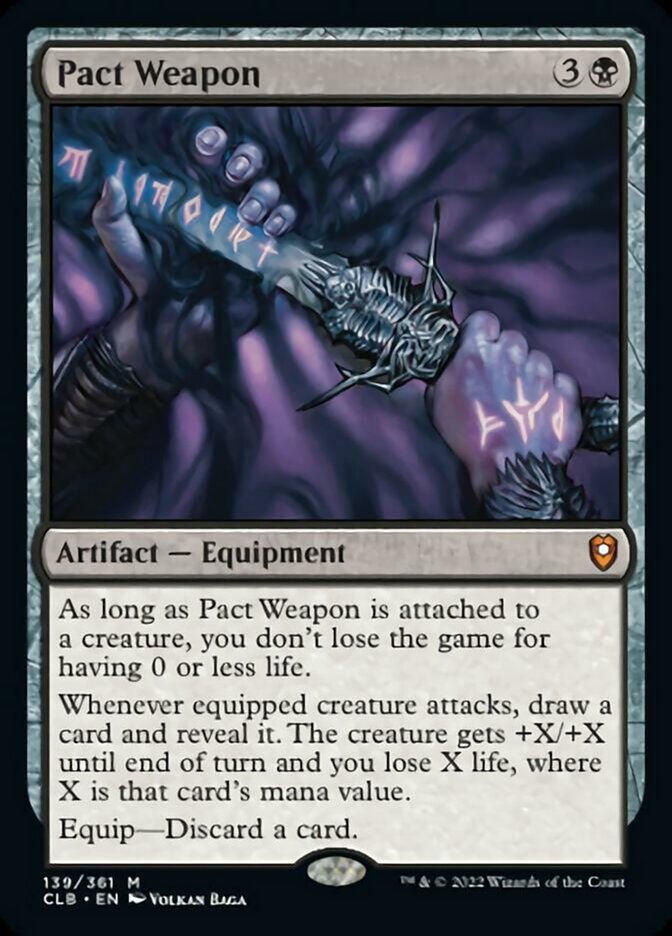 Pact Weapon [Commander Legends: Battle for Baldur's Gate] | Jack's On Queen