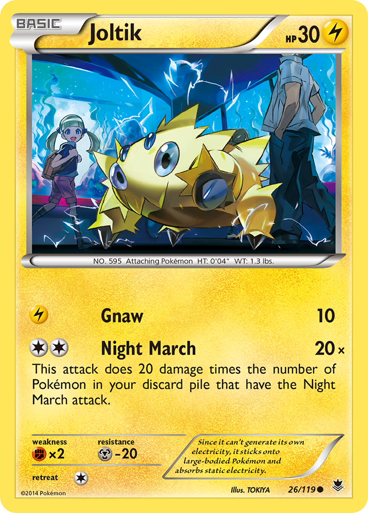 Joltik (26/119) [XY: Phantom Forces] | Jack's On Queen