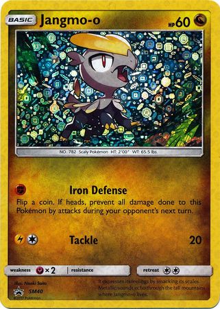 Jangmo o (SM40) (General Mills Promo) [Sun & Moon: Black Star Promos] | Jack's On Queen