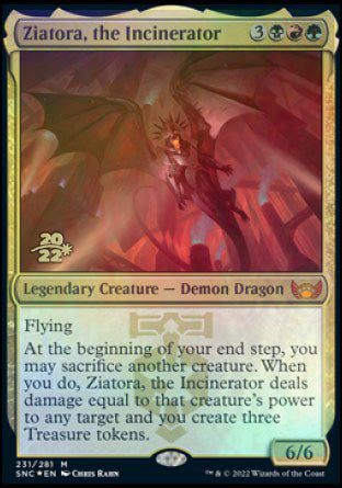 Ziatora, the Incinerator [Streets of New Capenna Prerelease Promos] | Jack's On Queen