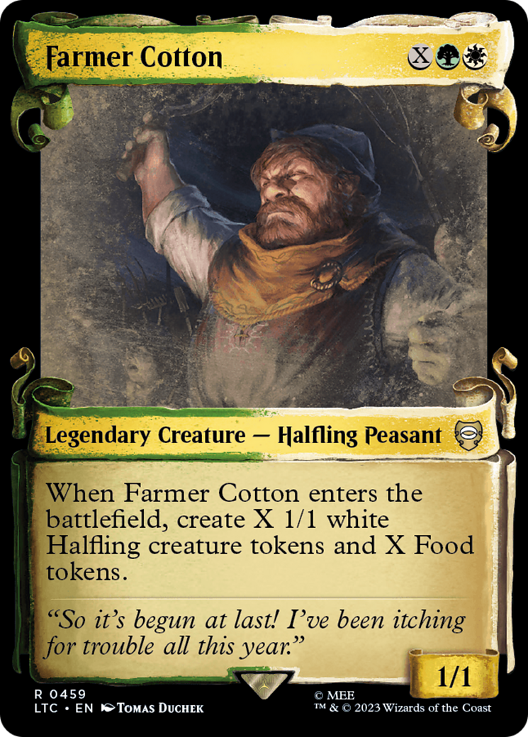 Farmer Cotton [The Lord of the Rings: Tales of Middle-Earth Commander Showcase Scrolls] | Jack's On Queen