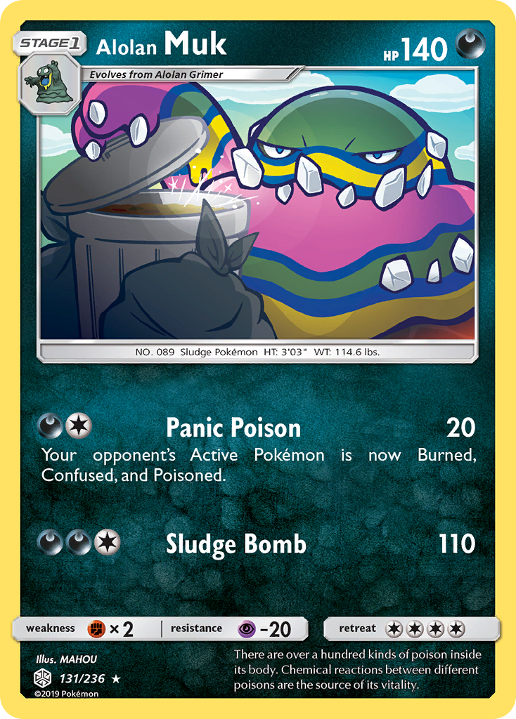 Alolan Muk (131/236) [Sun & Moon: Cosmic Eclipse] | Jack's On Queen