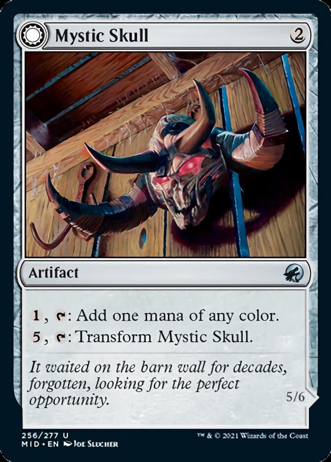 Mystic Skull // Mystic Monstrosity [Innistrad: Midnight Hunt] | Jack's On Queen