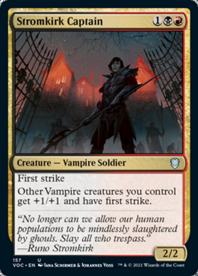 Stromkirk Captain [Innistrad: Crimson Vow Commander] | Jack's On Queen