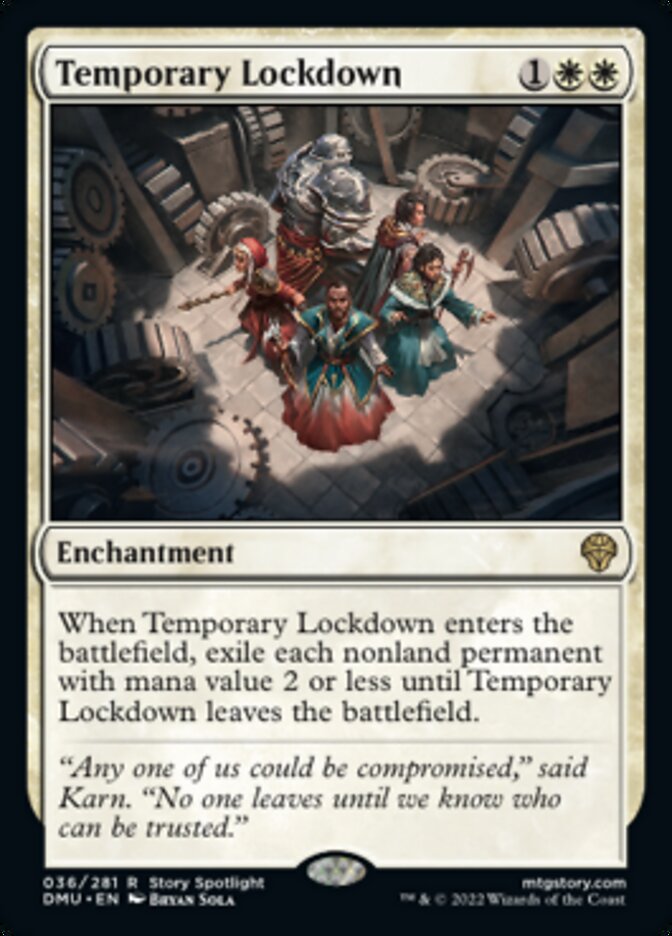 Temporary Lockdown [Dominaria United] | Jack's On Queen