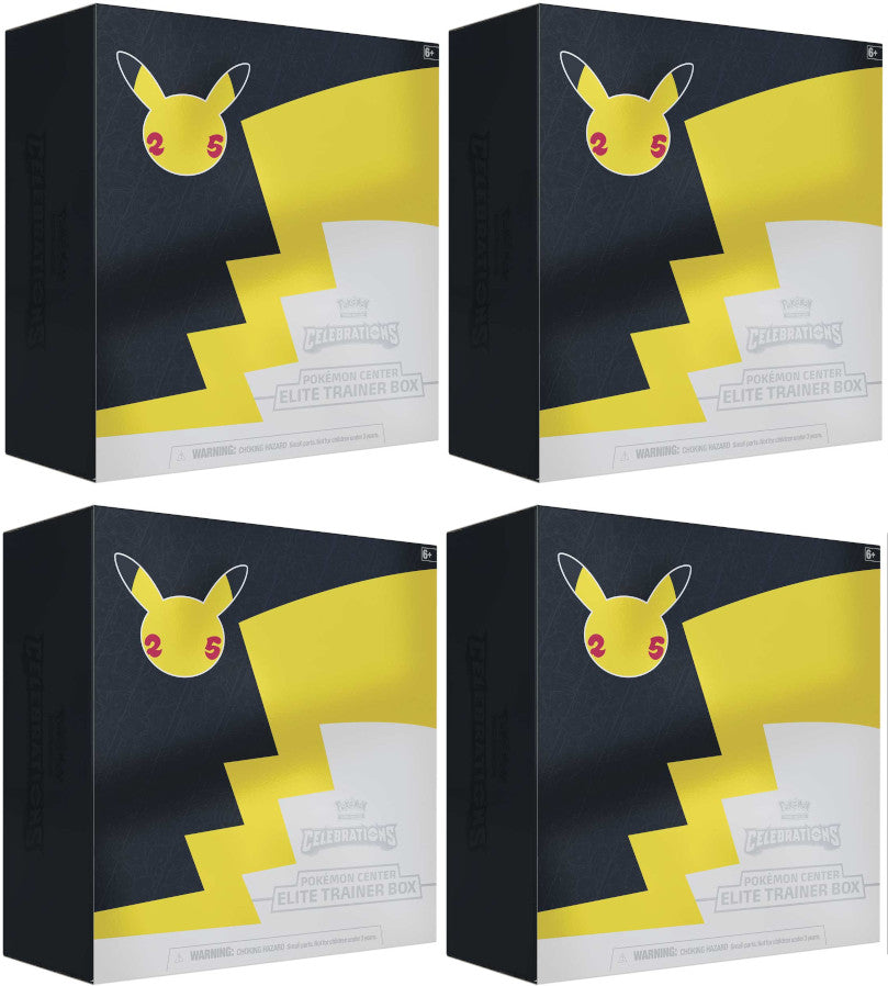 Celebrations: 25th Anniversary - Elite Trainer Box Case (Pokemon Center Exclusive) | Jack's On Queen