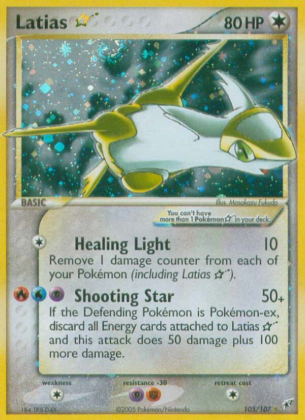 Latias Star (105/107) [EX: Deoxys] | Jack's On Queen