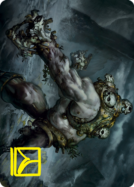 Skull Skaab Art Card (Gold-Stamped Signature) [Innistrad: Crimson Vow Art Series] | Jack's On Queen