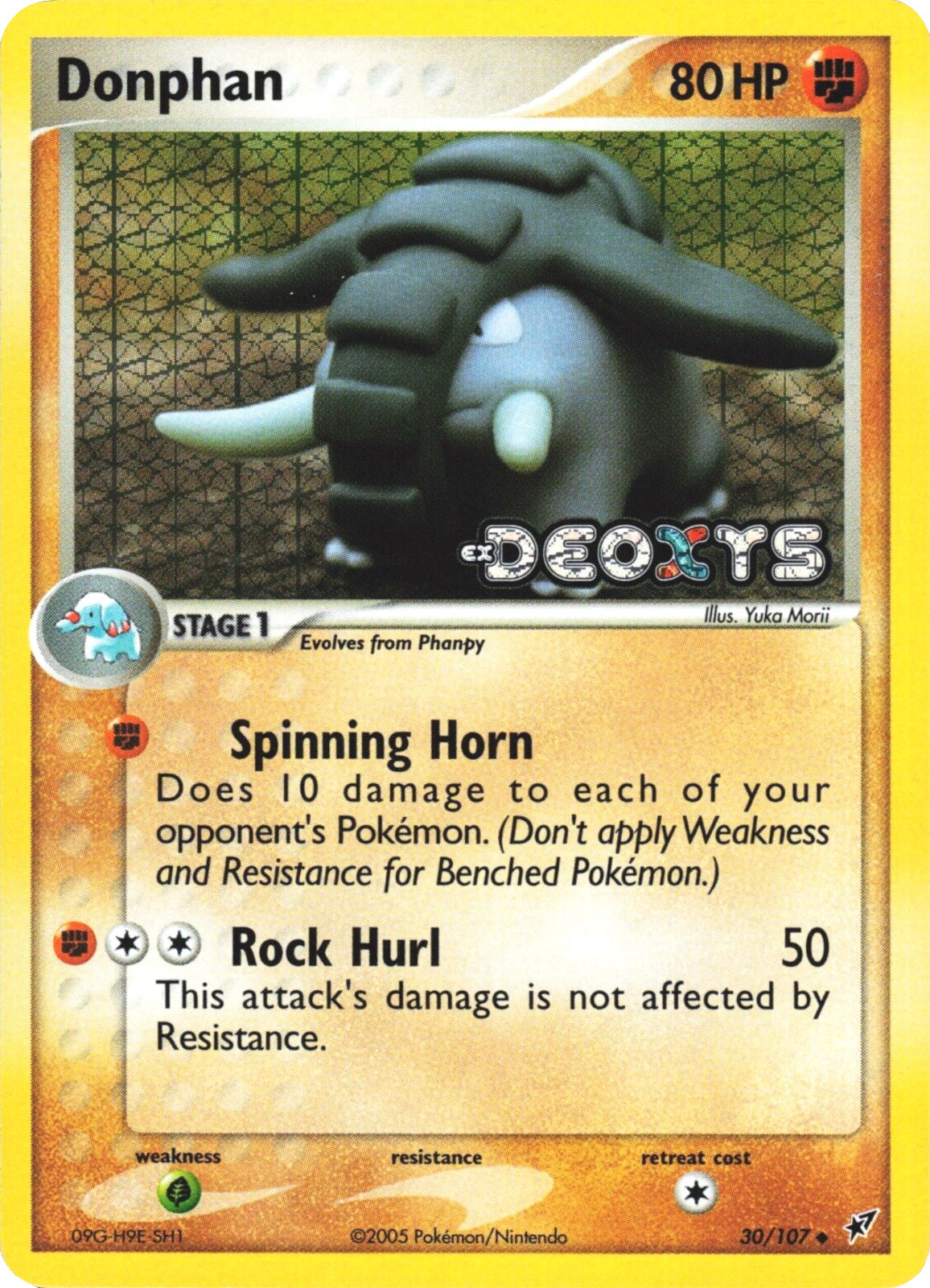 Donphan (30/107) (Stamped) [EX: Deoxys] | Jack's On Queen