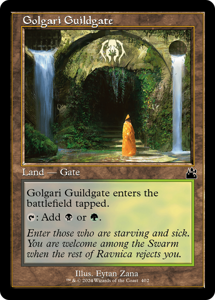 Golgari Guildgate (Retro Frame) [Ravnica Remastered] | Jack's On Queen