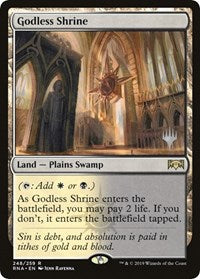 Godless Shrine [Promo Pack: Throne of Eldraine] | Jack's On Queen