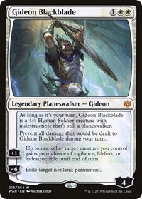 Gideon Blackblade [Promo Pack: Throne of Eldraine] | Jack's On Queen