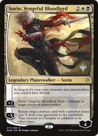 Sorin, Vengeful Bloodlord [Promo Pack: Throne of Eldraine] | Jack's On Queen