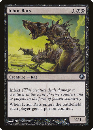 Ichor Rats [Scars of Mirrodin] | Jack's On Queen