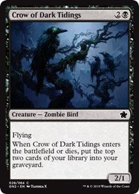 Crow of Dark Tidings [Magic Game Night 2019] | Jack's On Queen