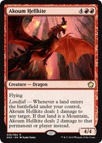 Akoum Hellkite [Magic Game Night 2019] | Jack's On Queen