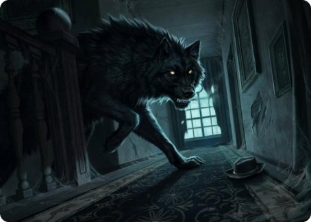 Primal Adversary Art Card [Innistrad: Midnight Hunt Art Series] | Jack's On Queen