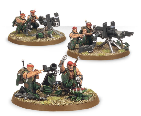 Catachan Heavy Weapon Squad | Jack's On Queen