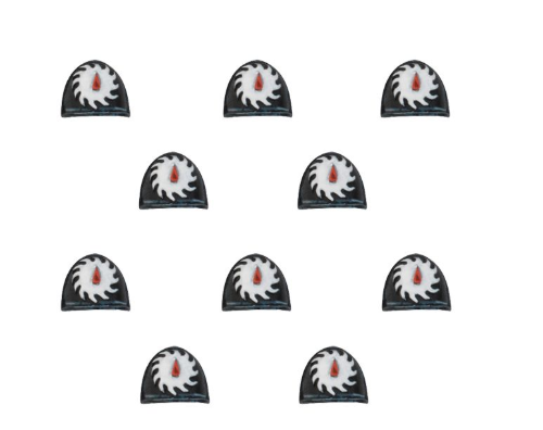 Flesh Tearers Shoulder Pads | Jack's On Queen