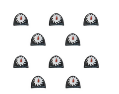 Flesh Tearers Shoulder Pads | Jack's On Queen