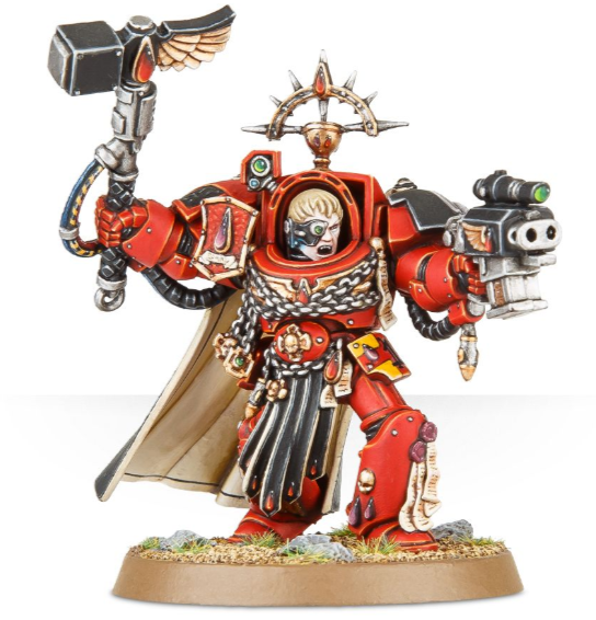 Blood Angels Captain In Terminator Armour | Jack's On Queen