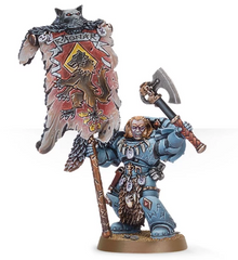 Grey Hunter with Wolf Standard | Jack's On Queen