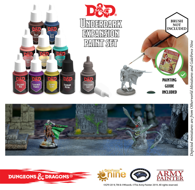 D&D Underdark Paint Set | Jack's On Queen