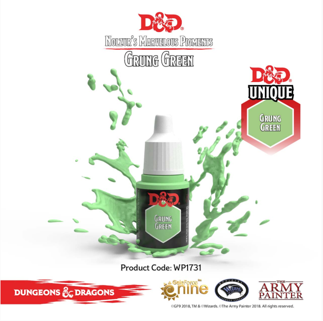 D&D Unique Warpaint: Grung Green | Jack's On Queen