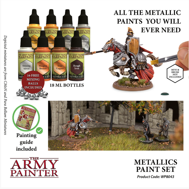 Warpaints Metallics Paint Set | Jack's On Queen