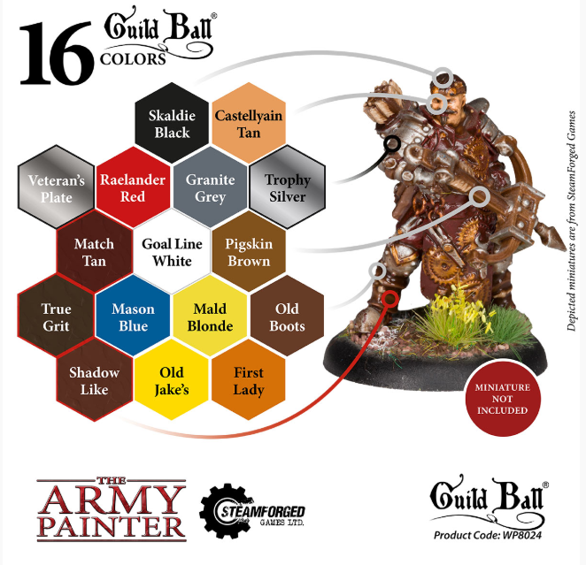 Guild Ball: Kick Off! Paint Set | Jack's On Queen